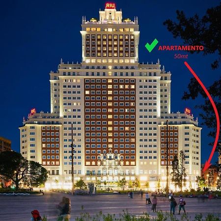 Centrico Plaza Espana - Gran Via Madrid Eksteriør bilde