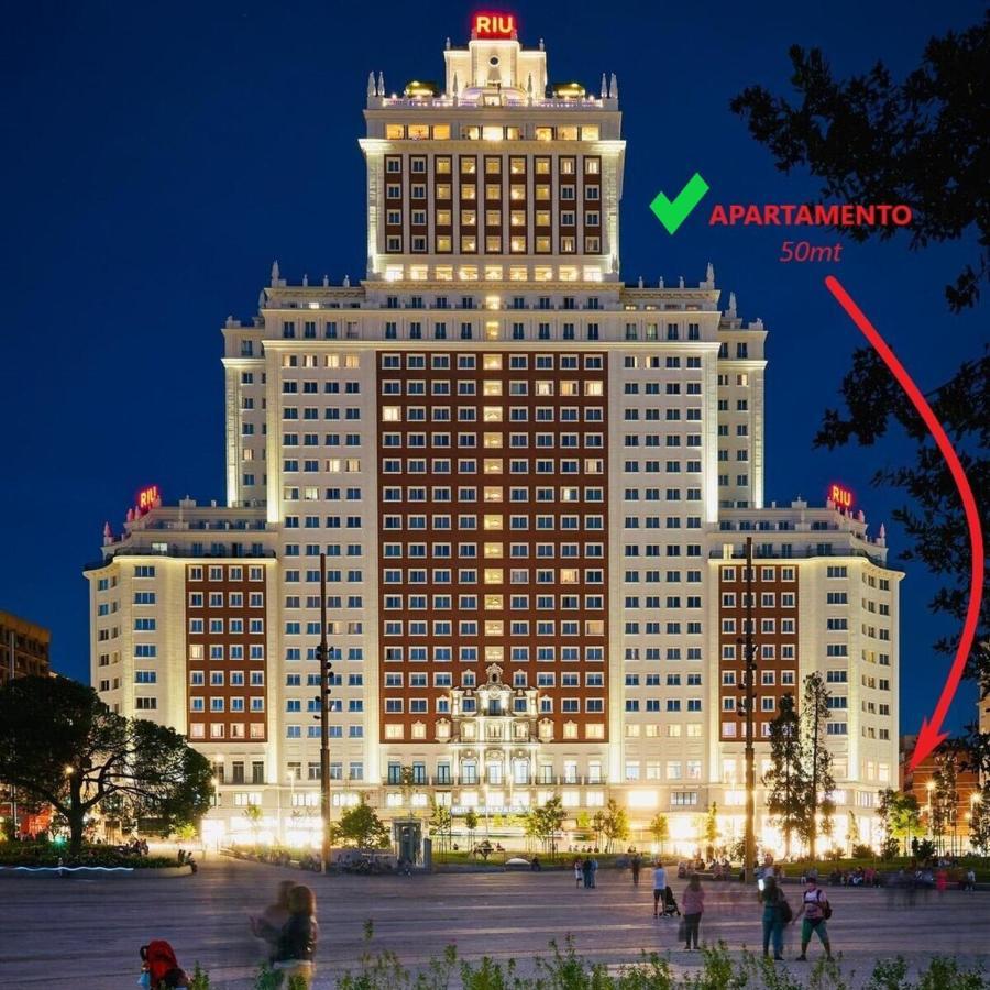 Centrico Plaza Espana - Gran Via Madrid Eksteriør bilde